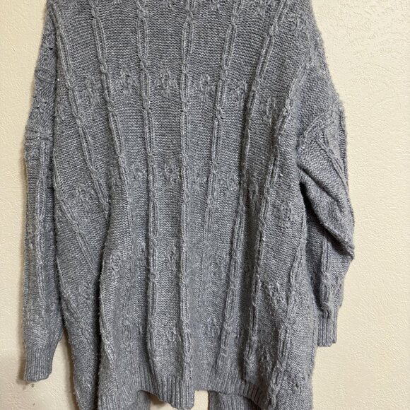 Time and Tru, Gray oversized sweater, Size XL - Picture 2 of 8